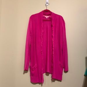 Lilly Pulitzer Pink Cardigan